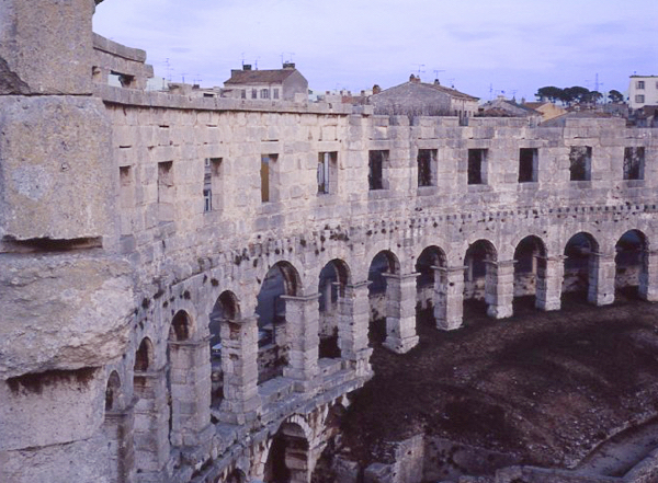 Roemisches Amphitheater in Pula
